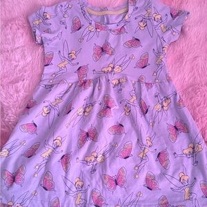 Disney Lavender Tinkerbell Kids Dress